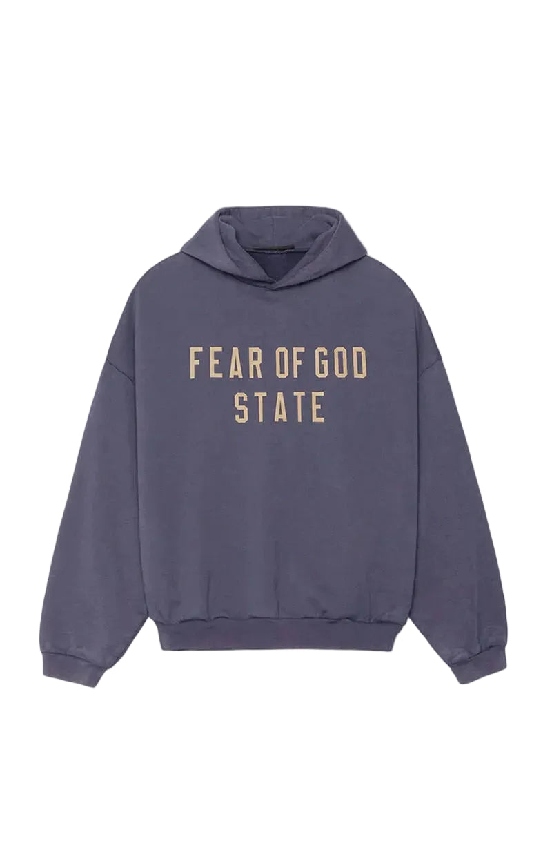 Fear of God Essentials Heavy Fleece Hoodie 'Marine'
