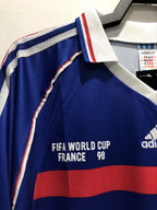 France Home Jersey 1998 long sleeve