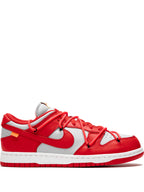 Nike Dunk Low Off-White University Red