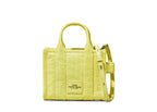 MARC JACOBS 'The Croc-Embossed Small' Tote Tender Yellow