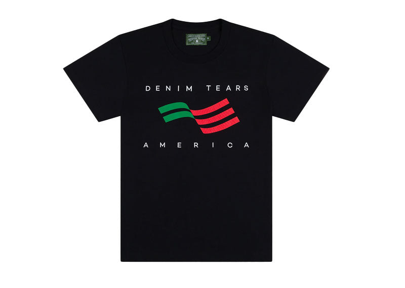 Denim Tears America Sportswear Tee Black