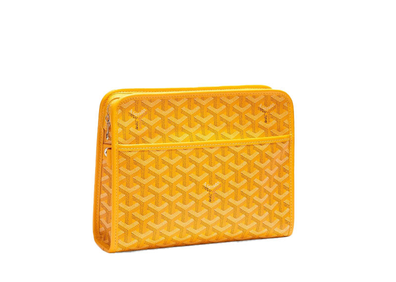 Goyard Jouvence Toiletry Bag MM Yellow