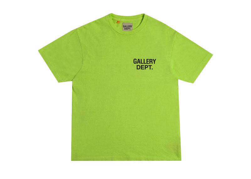 Gallery Dept. Souvenir T-Shirt Lime Green