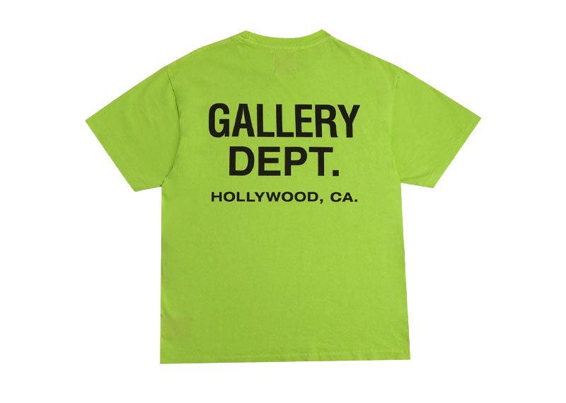Gallery Dept. Souvenir T-Shirt Lime Green