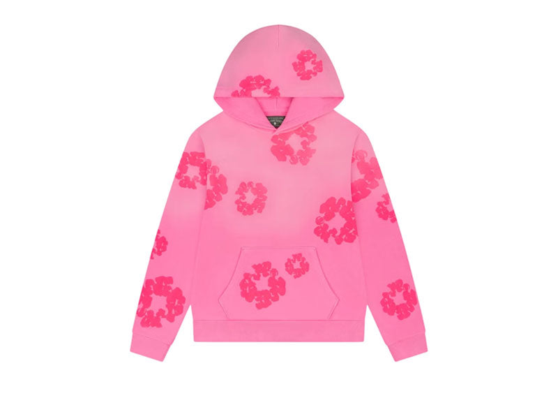 Denim Tears Mono Cotton Wreath Hoodie Pink (SS25)