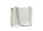 Goyard Alexandre Chain Shoulder Bag White