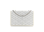 Goyard Alexandre Chain Shoulder Bag White