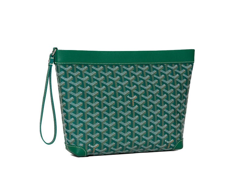 Goyard Conti Pouch Green