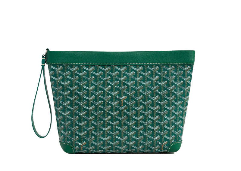 Goyard Conti Pouch Green