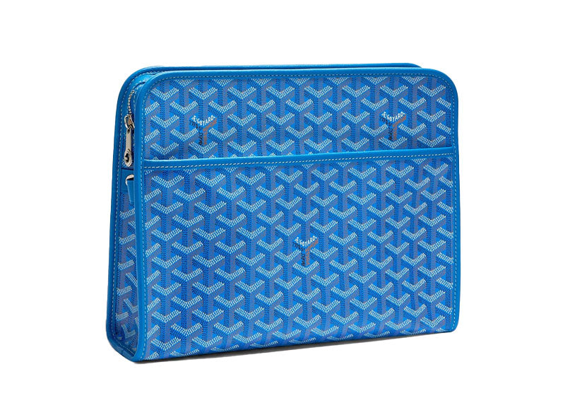 Goyard Jouvence Toiletry Bag GM Sky Blue