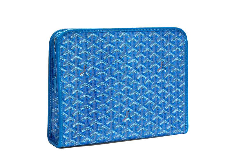 Goyard Jouvence Toiletry Bag GM Sky Blue