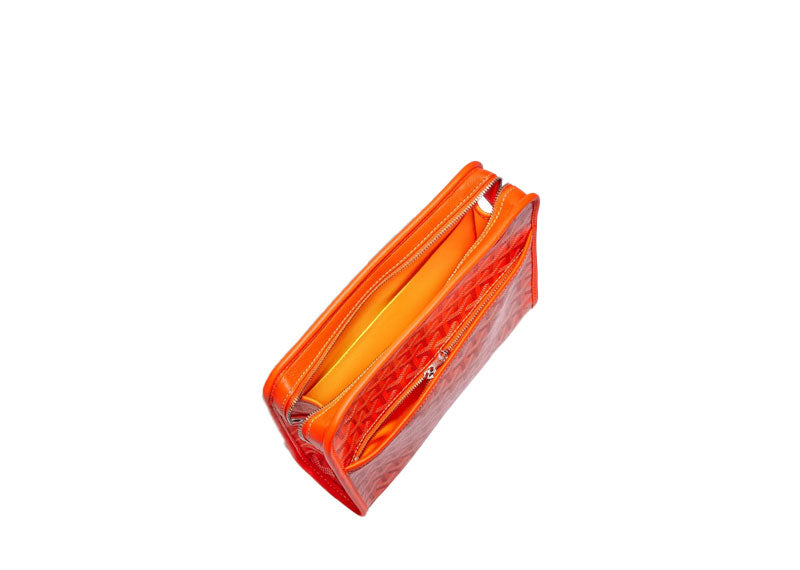 Goyard Jouvence Toiletry Bag MM Orange