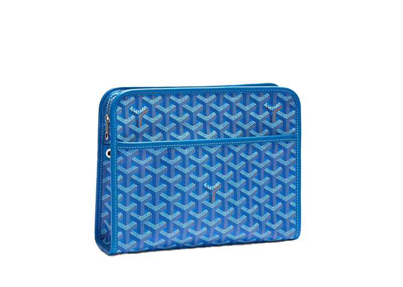 Goyard Jouvence Toiletry Bag MM Sky Blue
