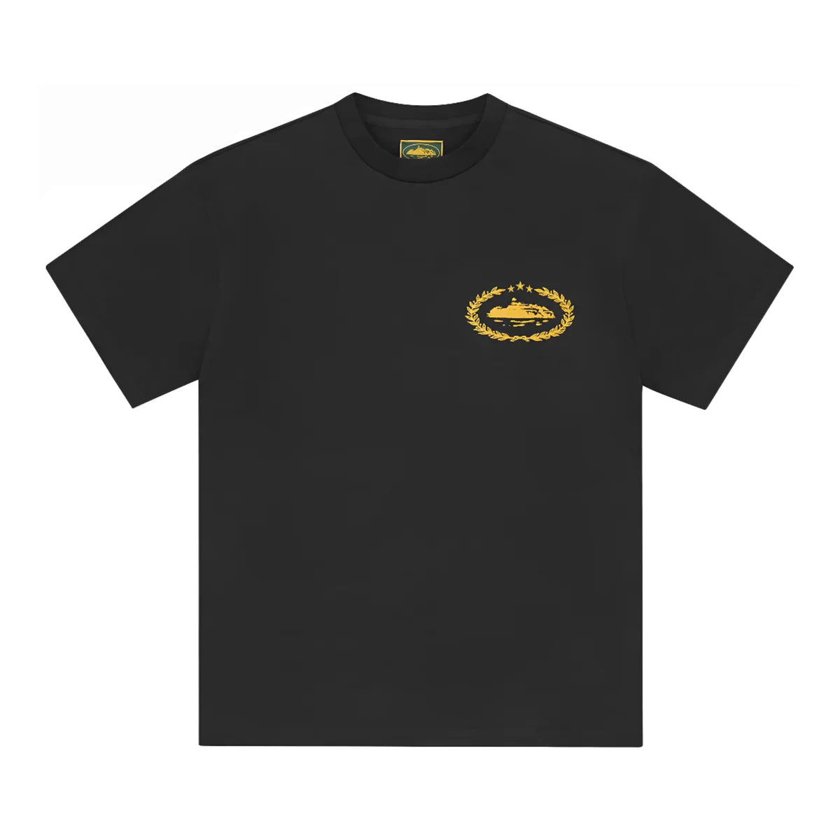Corteiz Royale Heavyweight Tee Black/Yellow