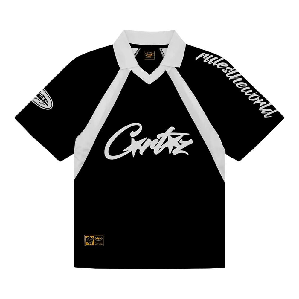 Corteiz Allstarz Football Jersey Black