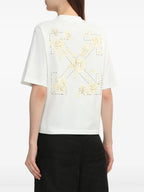 Off-White Roses Arrows T-shirt - "White"