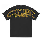 Corteiz Royale Heavyweight Tee Black/Yellow