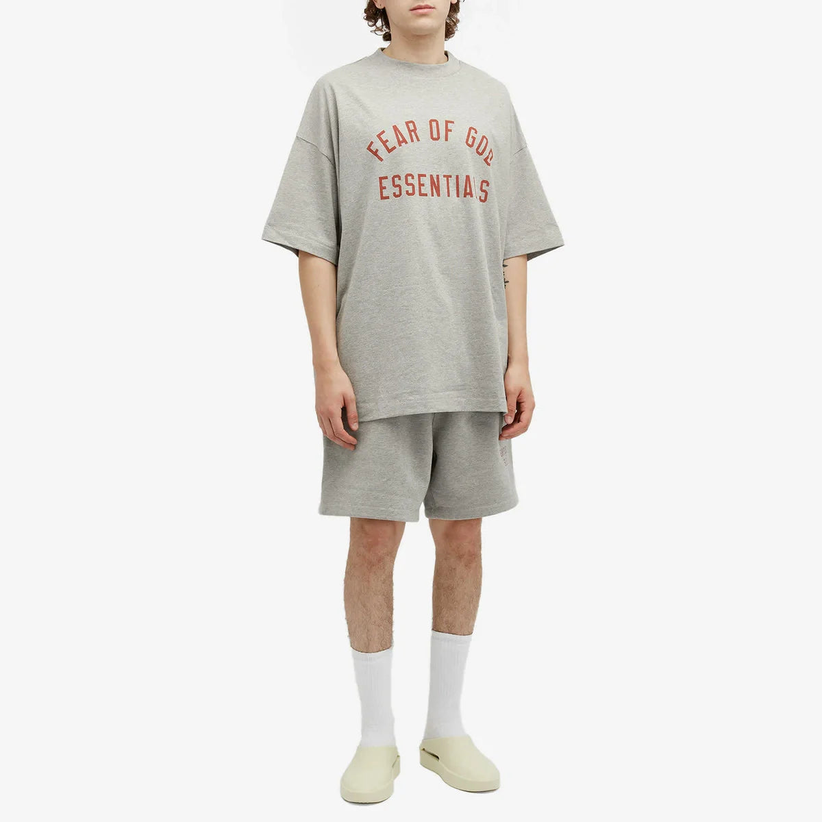 Fear of God Essentials T-shirt - "Dark Heather"