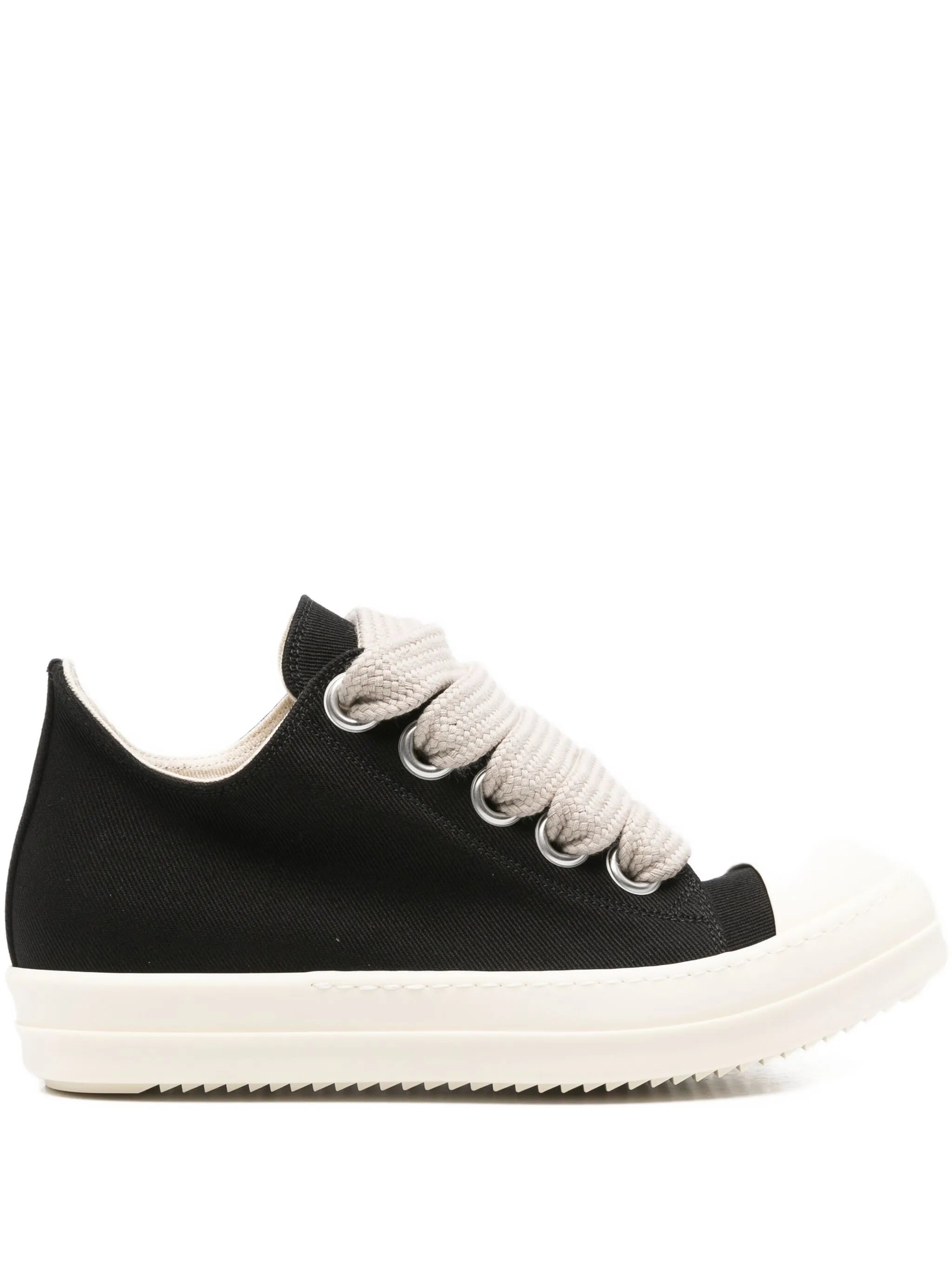 Rick Owens DRKSHDW Lace-Up Canvas - "Black/White"