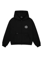 Broken Planet Sun Zip Up Hoodie Black