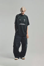 Balenciaga Automobil Lamborghini Oversized Soccer T-shirt