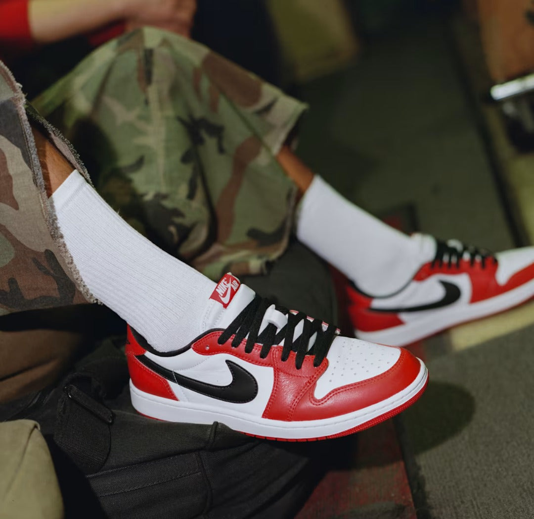 Air Jordan 1 Low OG - "Red/White"