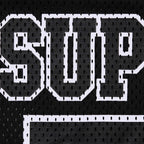 Supreme Spiderweb Football Jersey Black