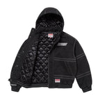 Supreme x Mitchell & Ness Twill Stadium Jacket Black