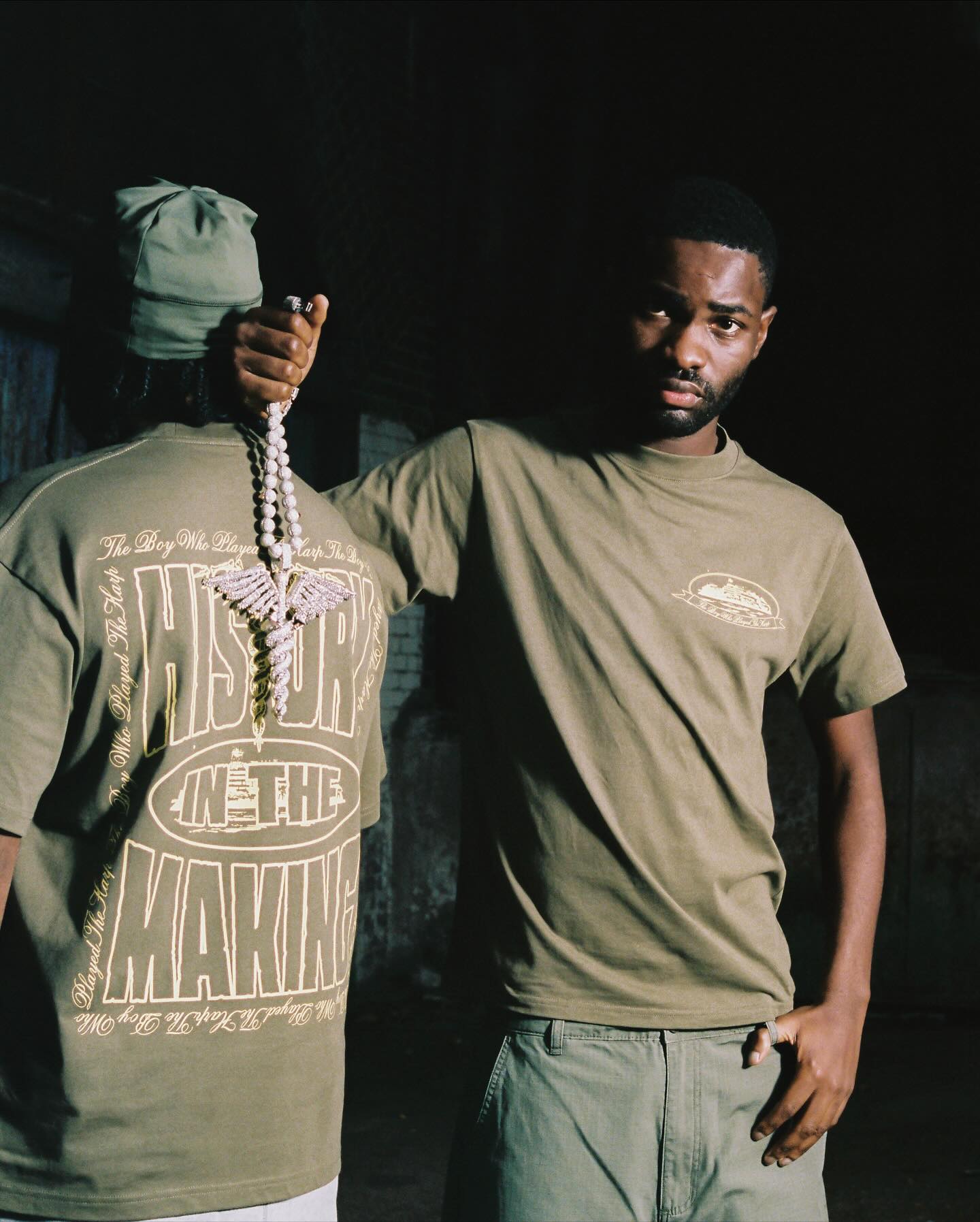 Dave X Corteiz History In The Making Tee 'Khaki'