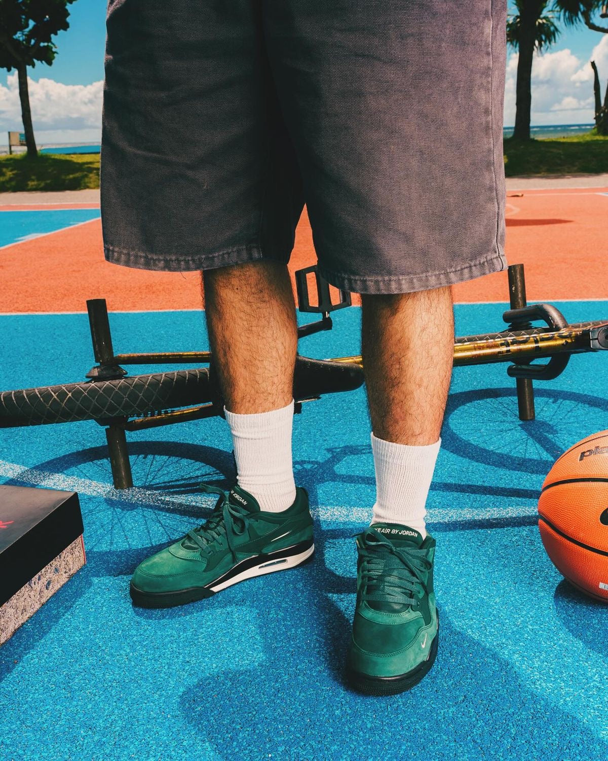 Air Jordan 4 Nigel Sylvester - "Pro Green"