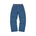 Corteiz CRTZ Embossed C-Star Denim Work Pant Blue