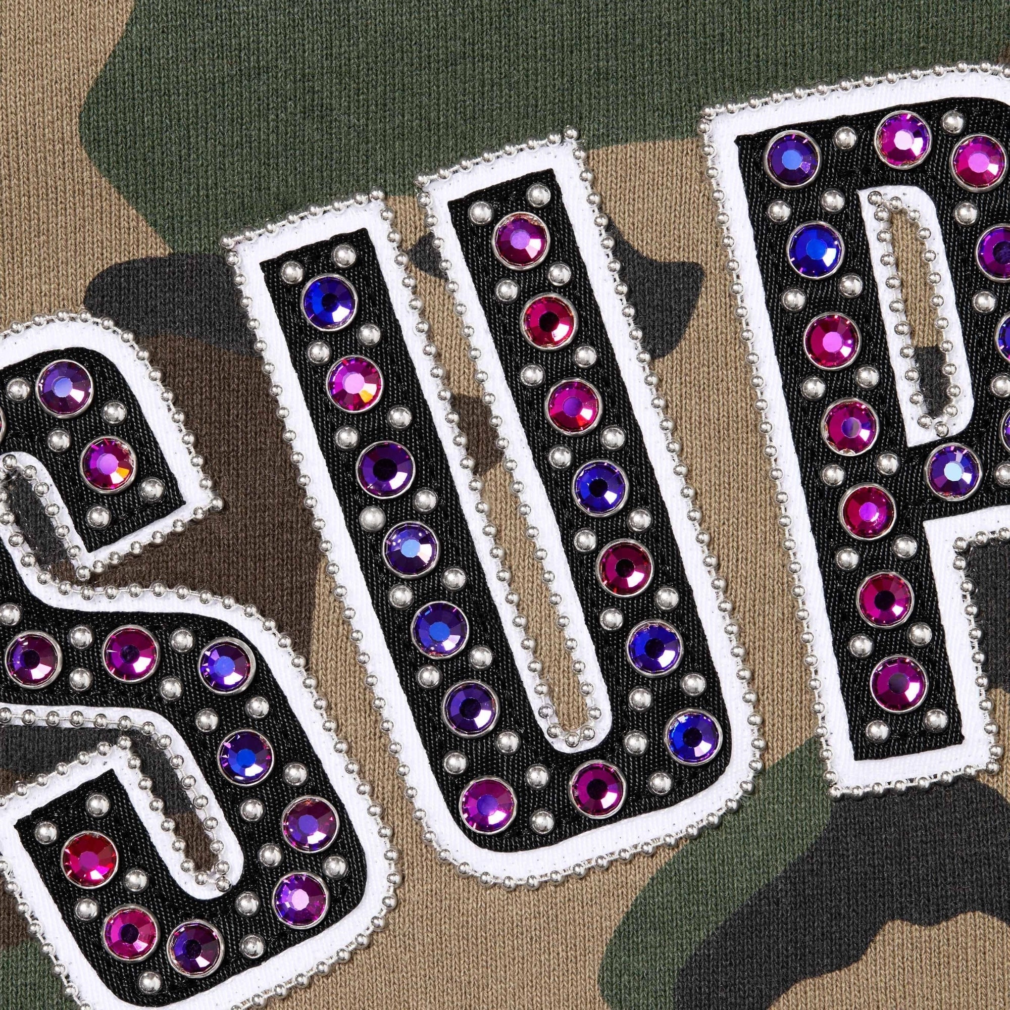 Supreme x B.B. Simon Zip Up Hooded Sweatshirt Woodland Camo