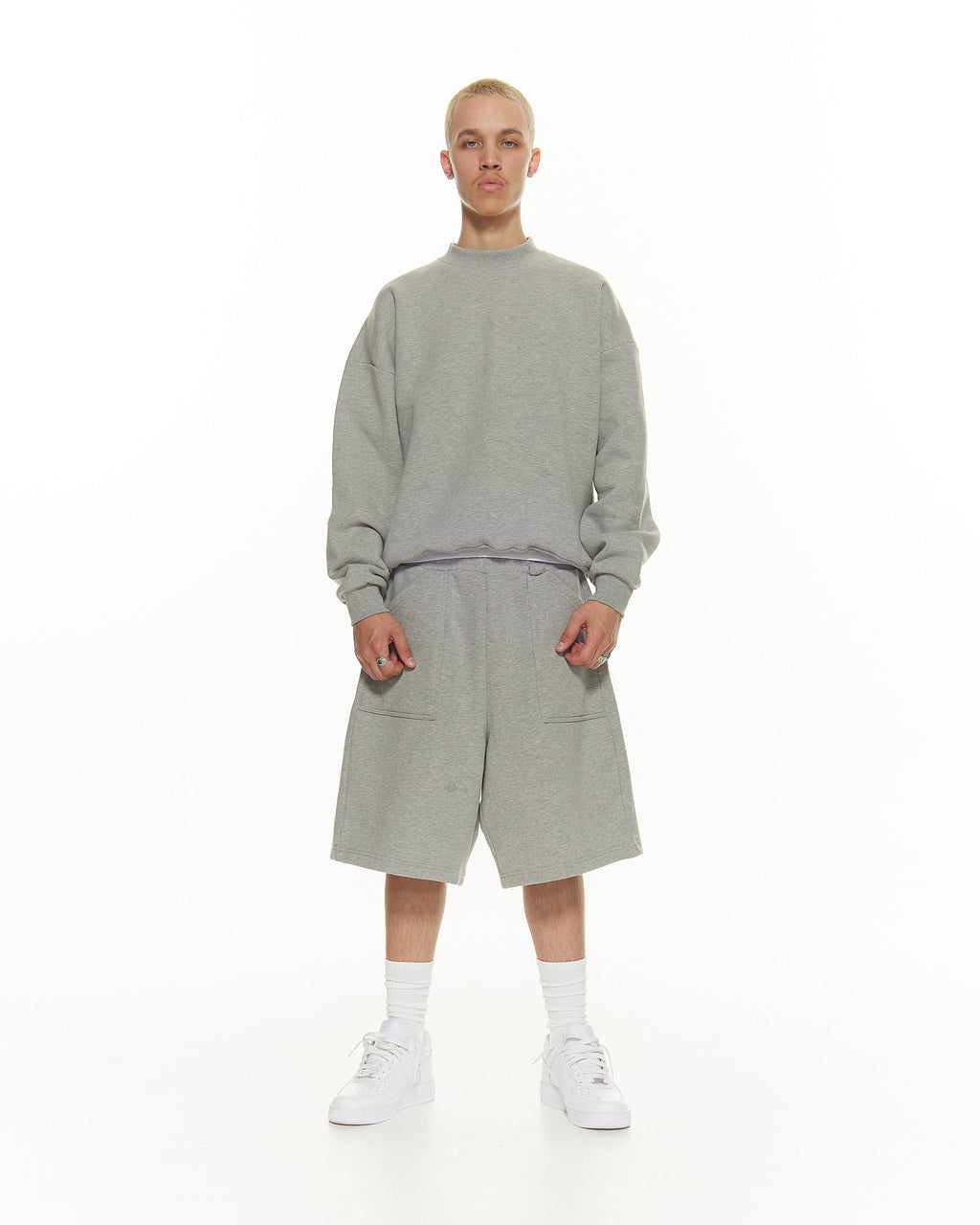 COZY SHORTS - GREY