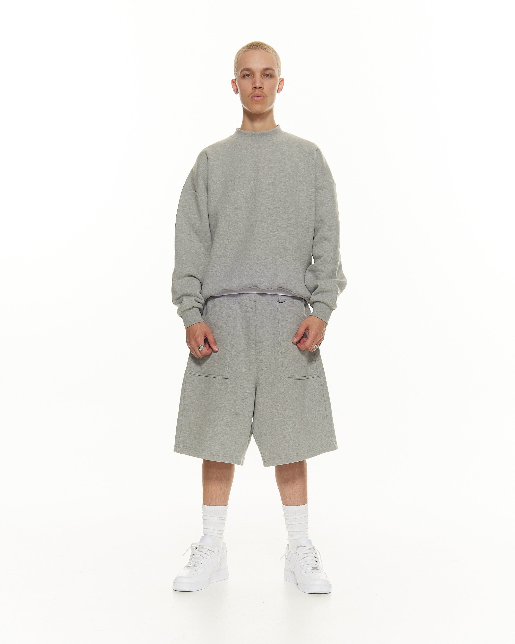 COZY SHORTS - GREY