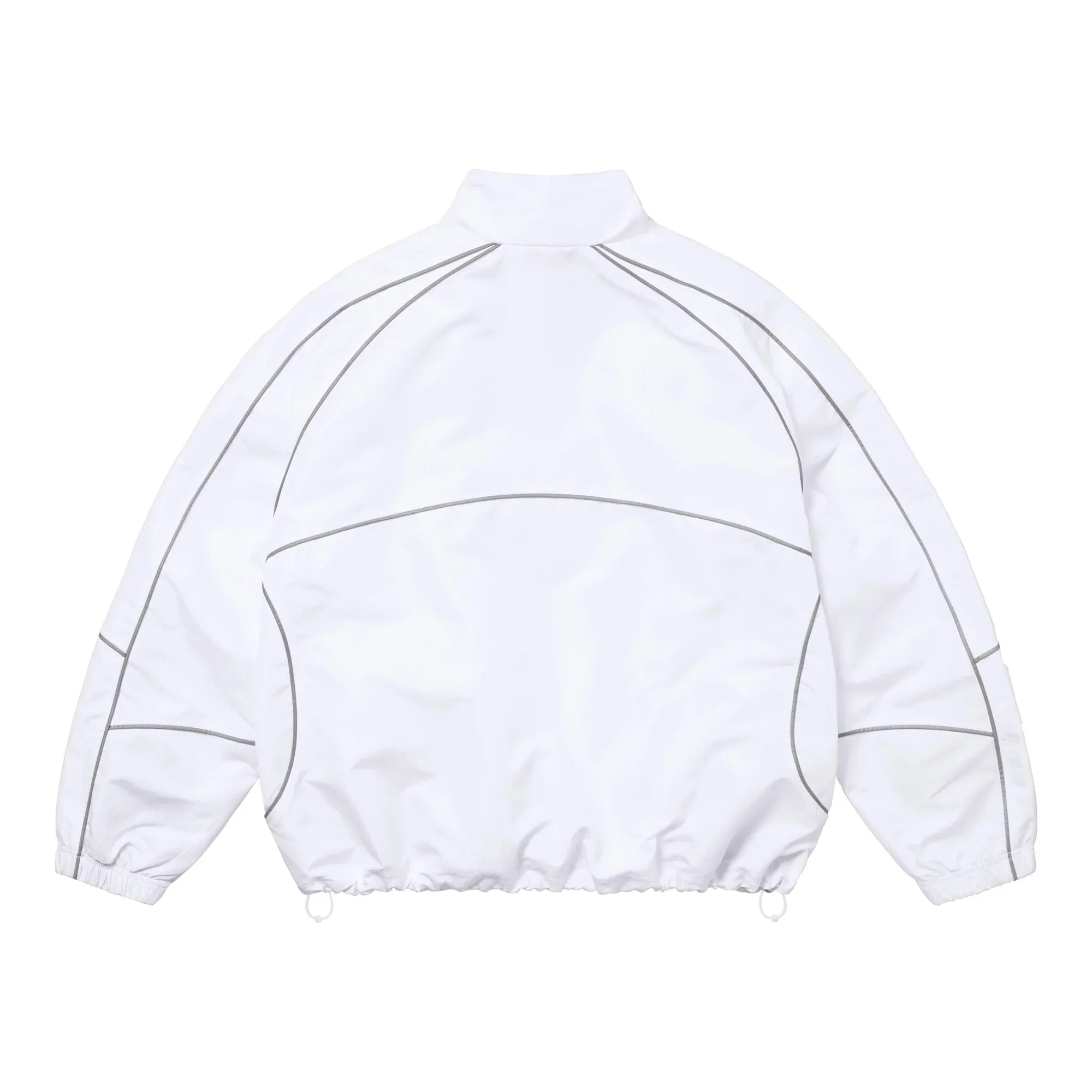 Supreme Reflective Piping Pullover White