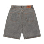Corteiz Island Denim Shorts 'Light Grey'