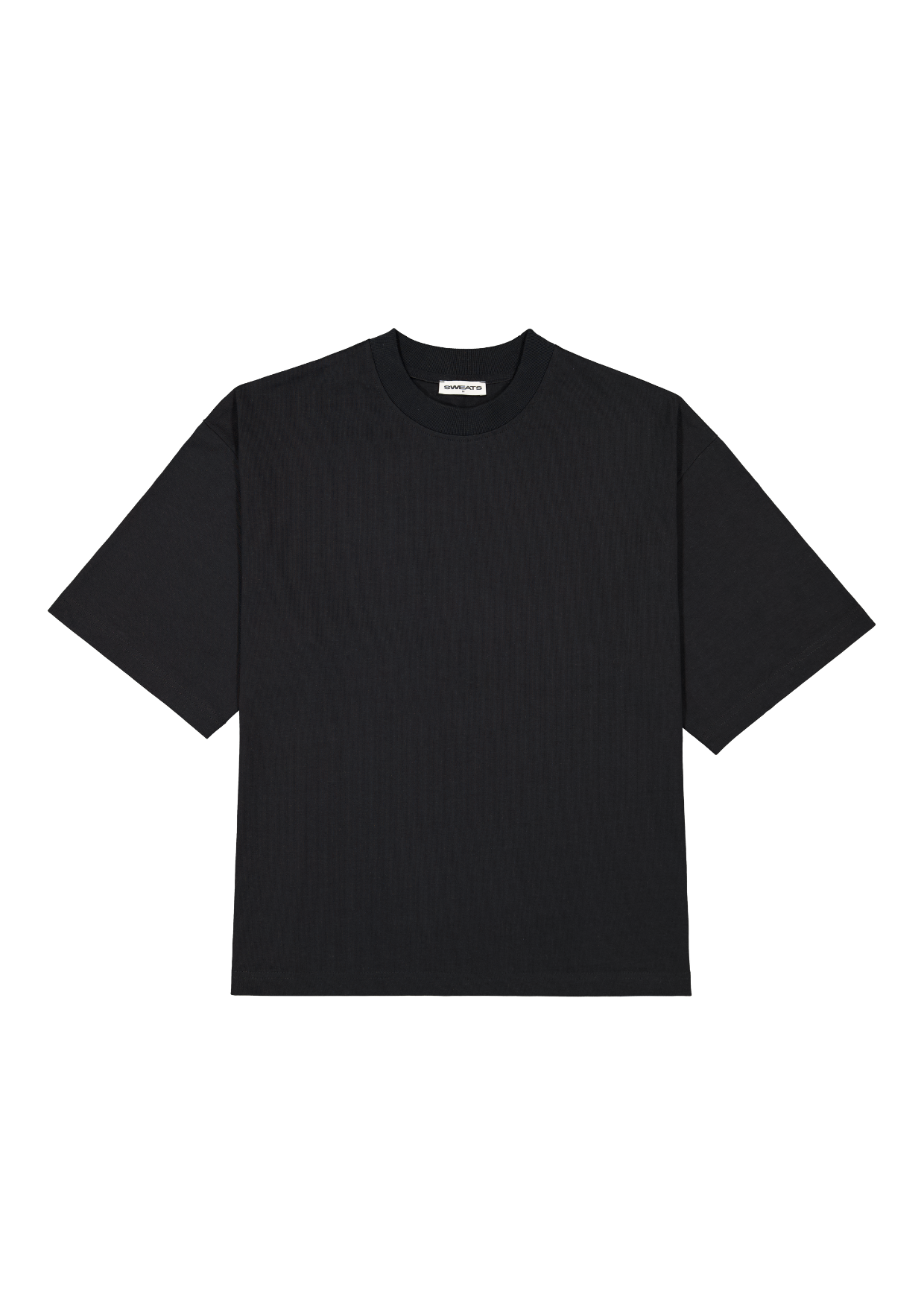 SIGNATURE BLANK T-SHIRT - BLACK