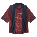 CJ x FC BARCELONA RETRO 00/01 HOME SKELETON JERSEY