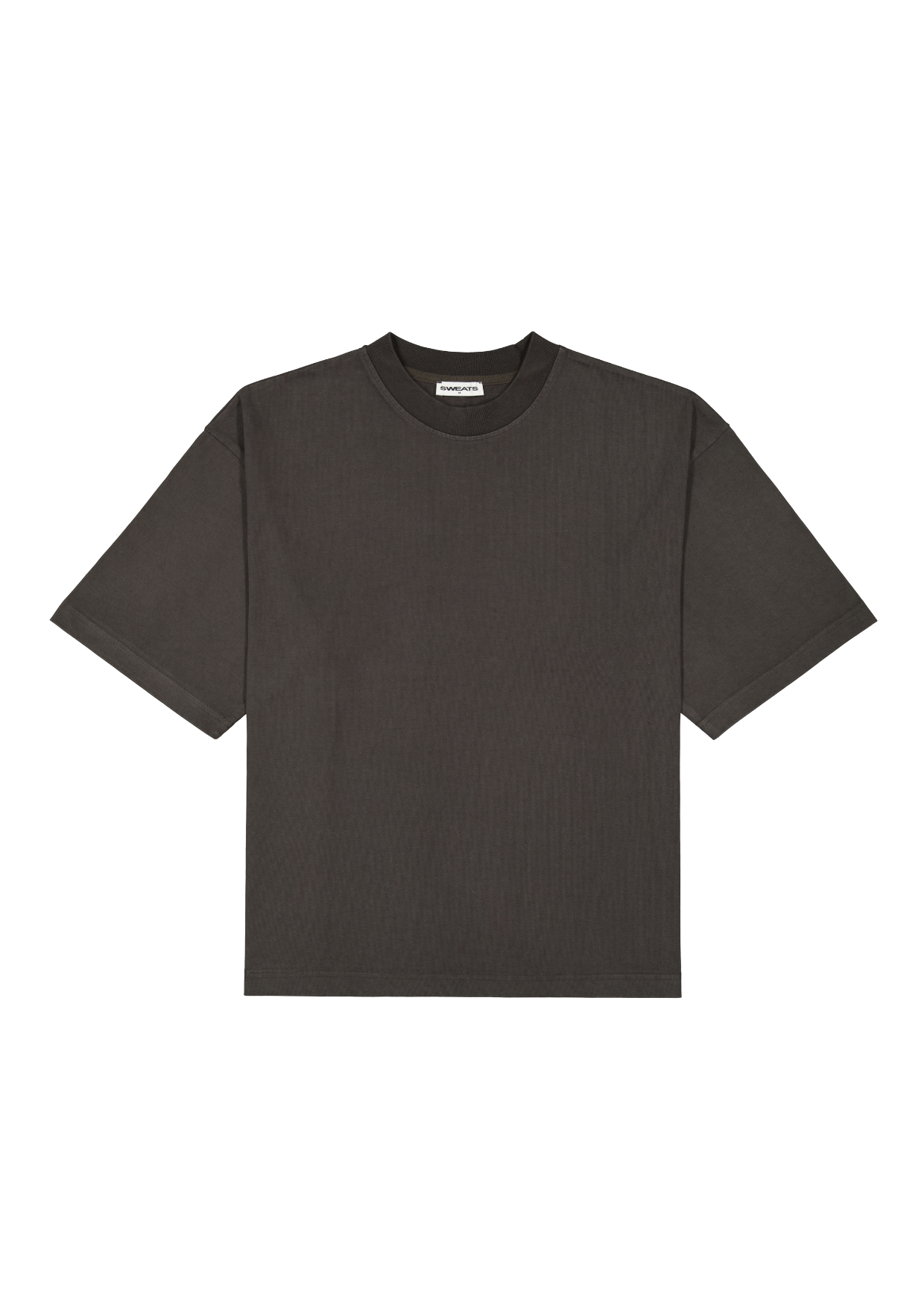 SIGNATURE BLANK T-SHIRT - COFFEE