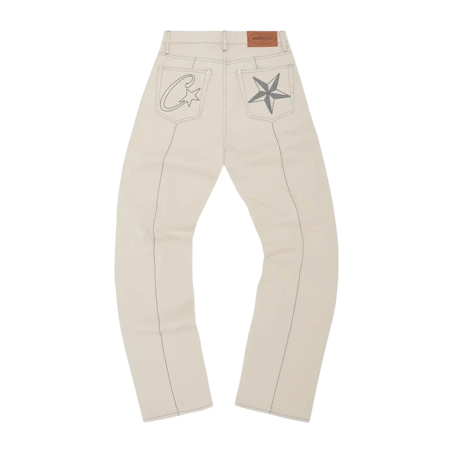 Corteiz C-Star Denim Jeans 'Natural'