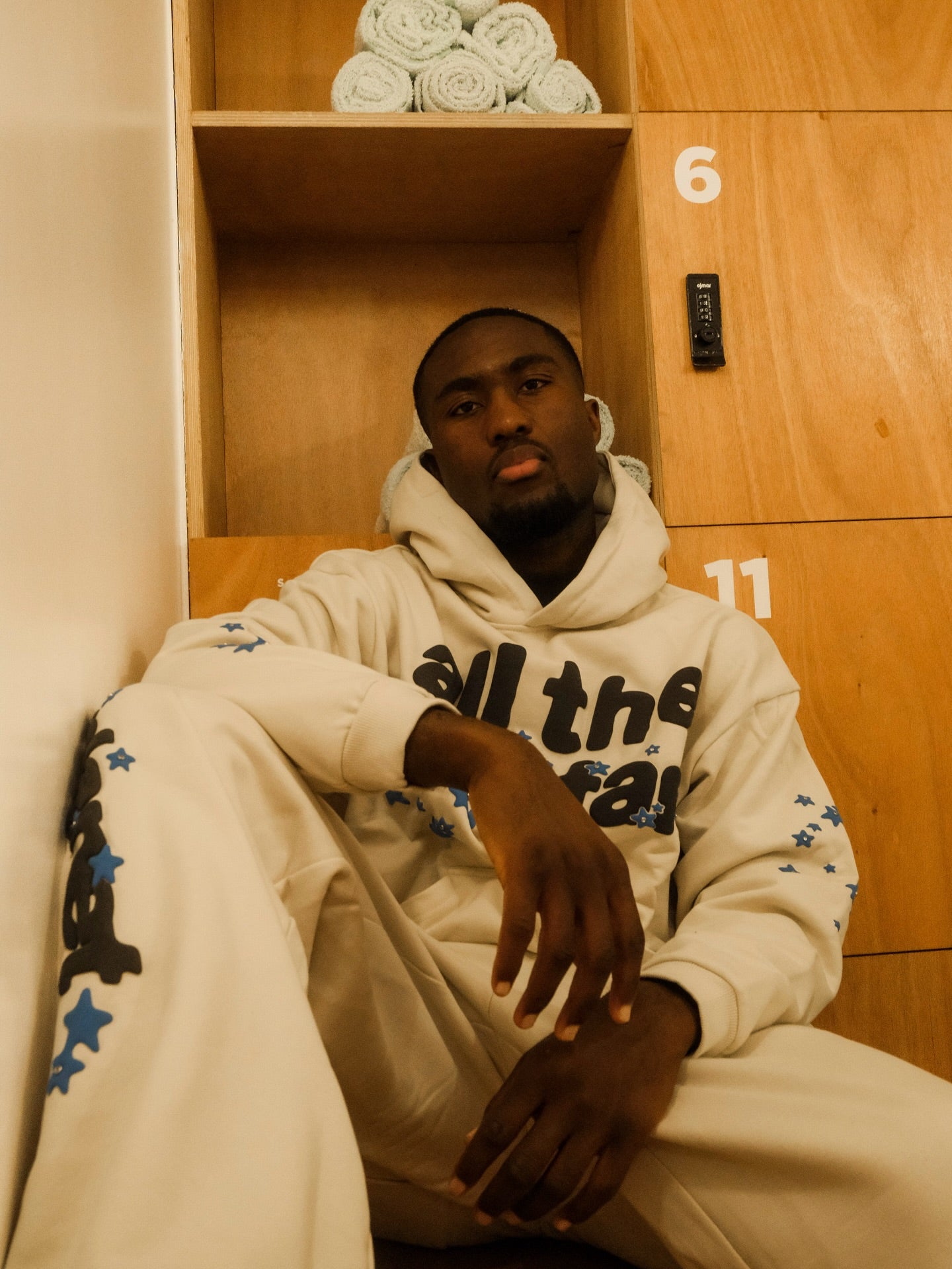 Broken Planet All The Stars Hoodie Ivory White