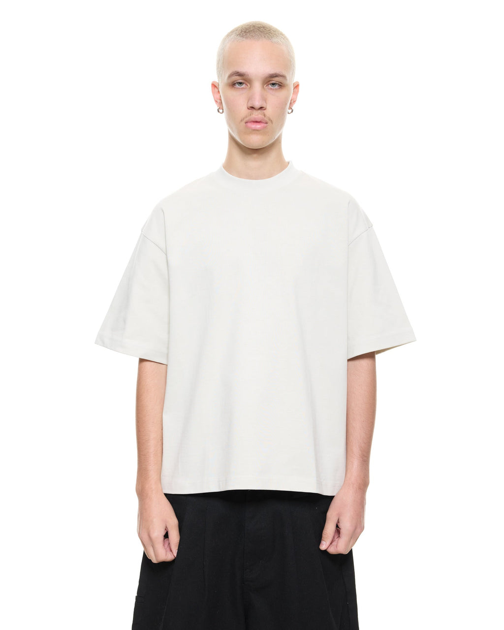 SIGNATURE BLANK T-SHIRT - CHALK