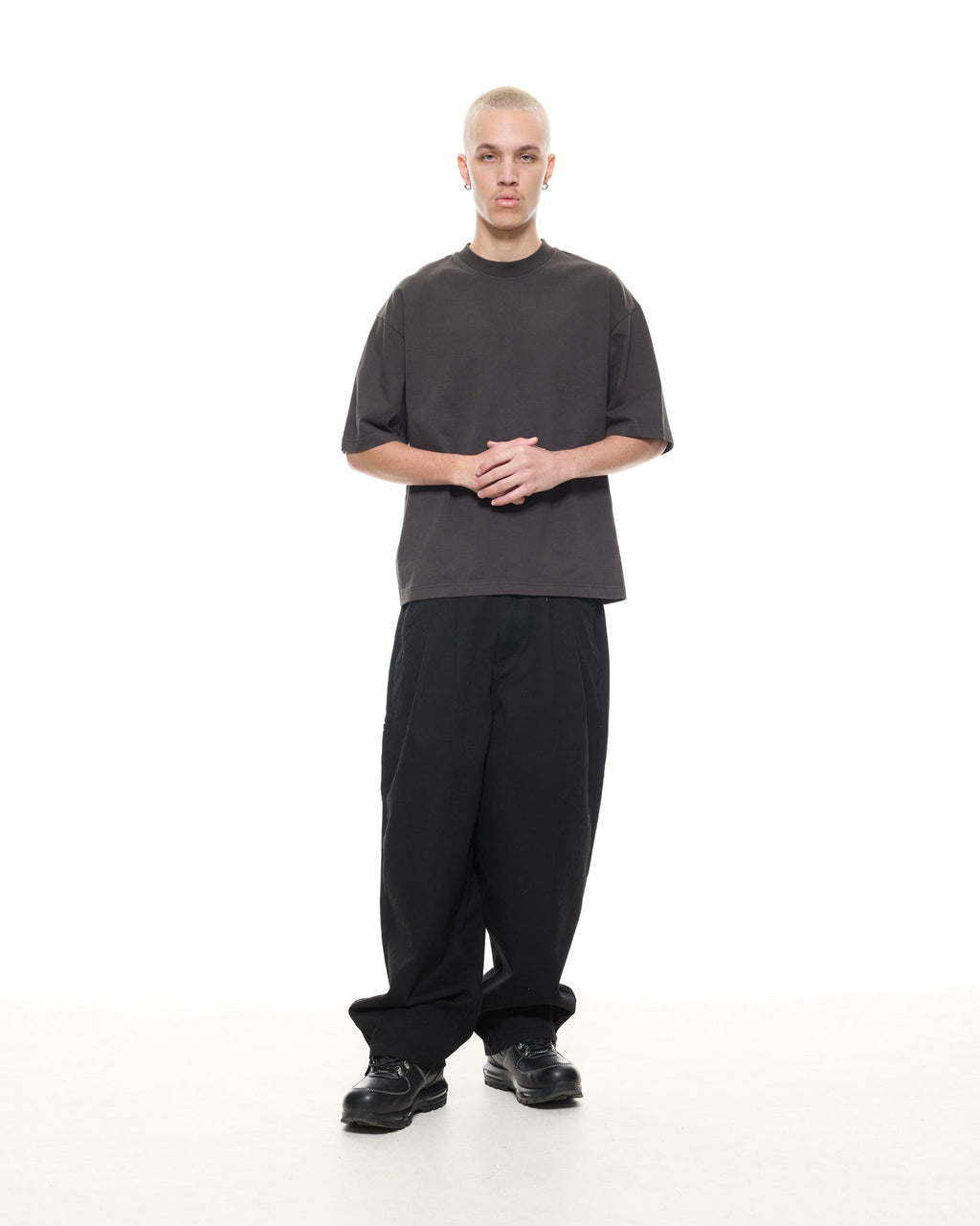 SIGNATURE BLANK T-SHIRT - COFFEE