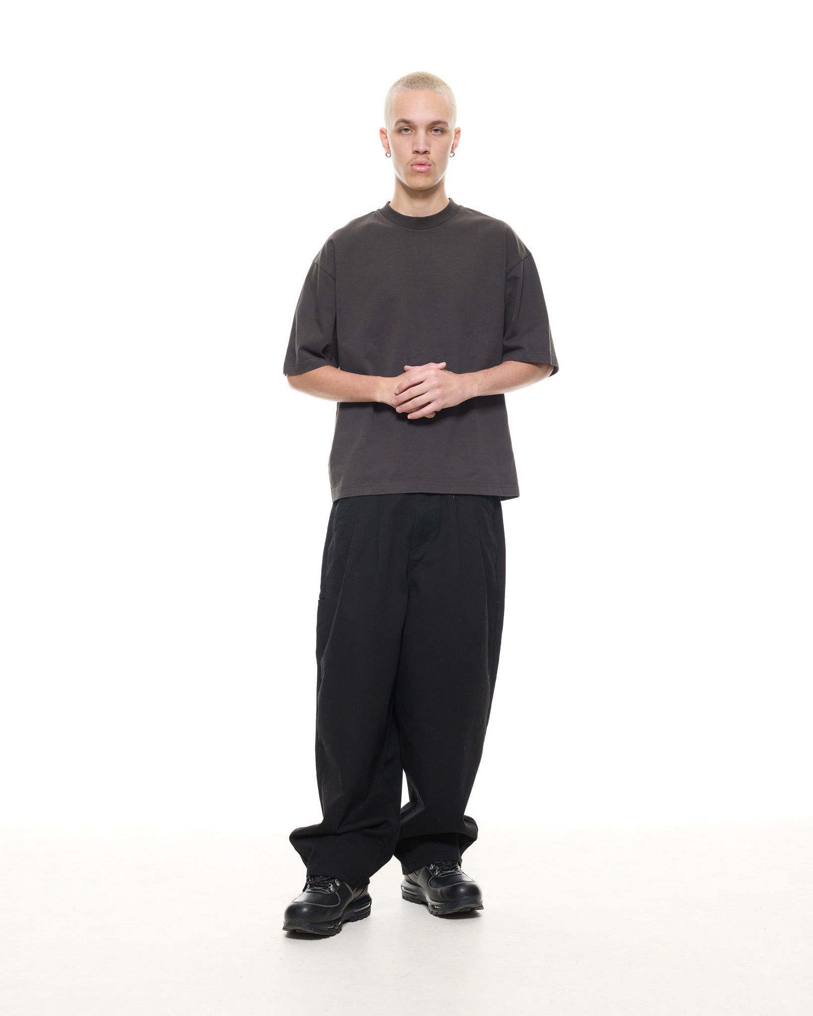 SIGNATURE BLANK T-SHIRT - COFFEE