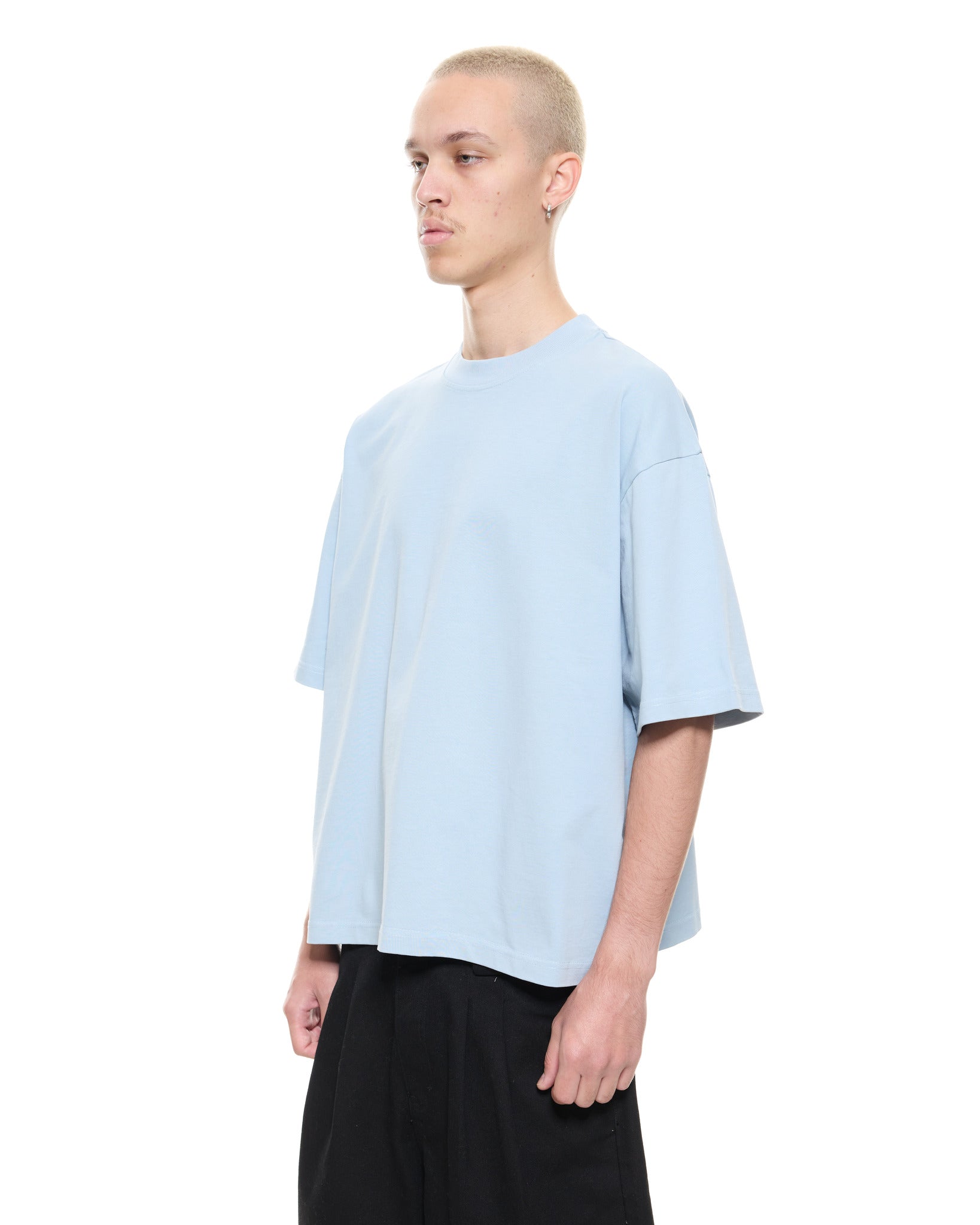 SIGNATURE BLANK T-SHIRT - GLACIER