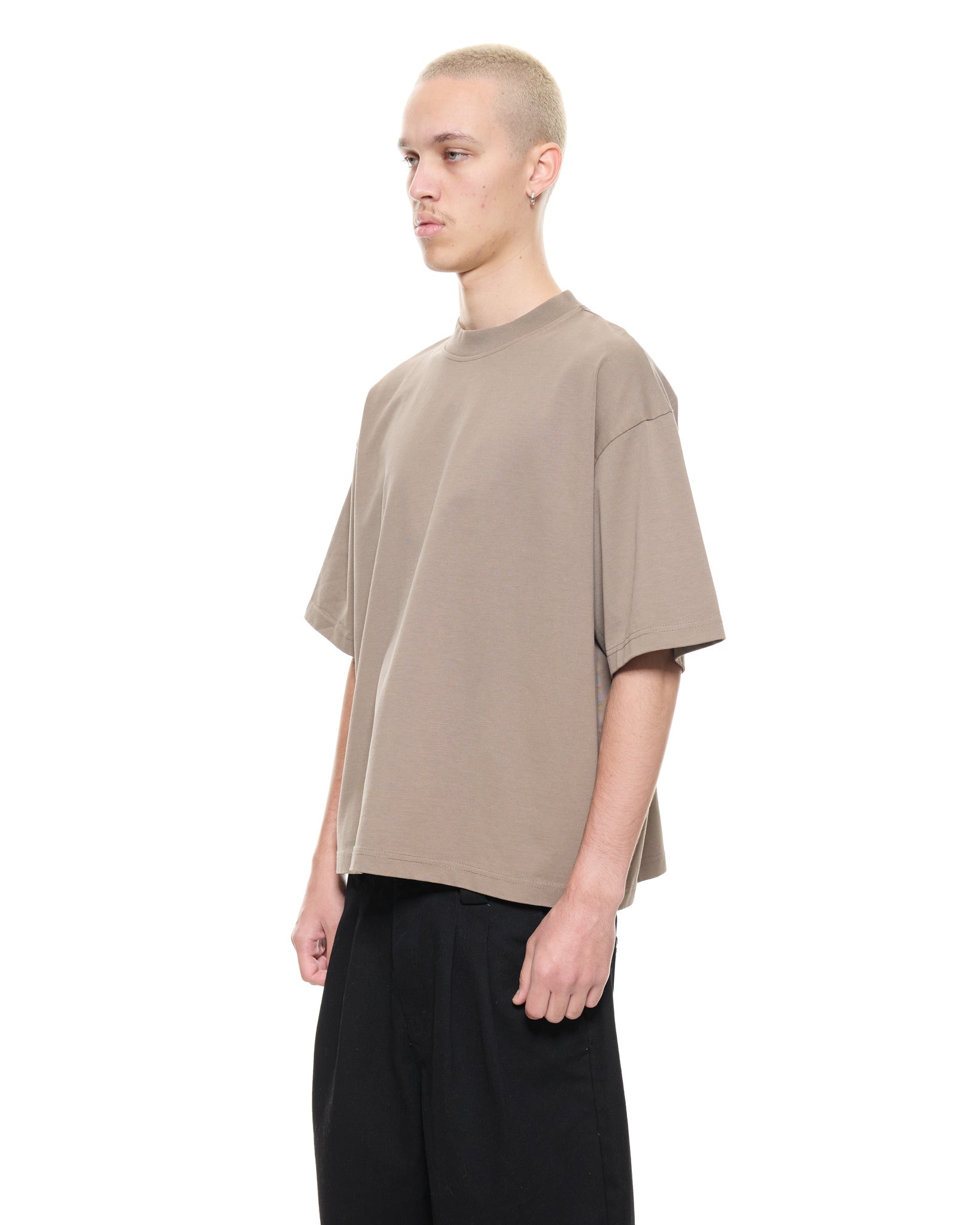 SIGNATURE BLANK T-SHIRT - DUST