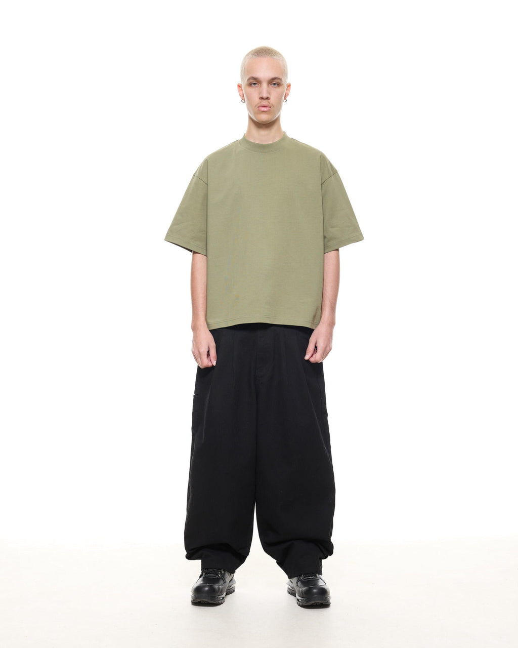 SIGNATURE BLANK T-SHIRT - SAGE