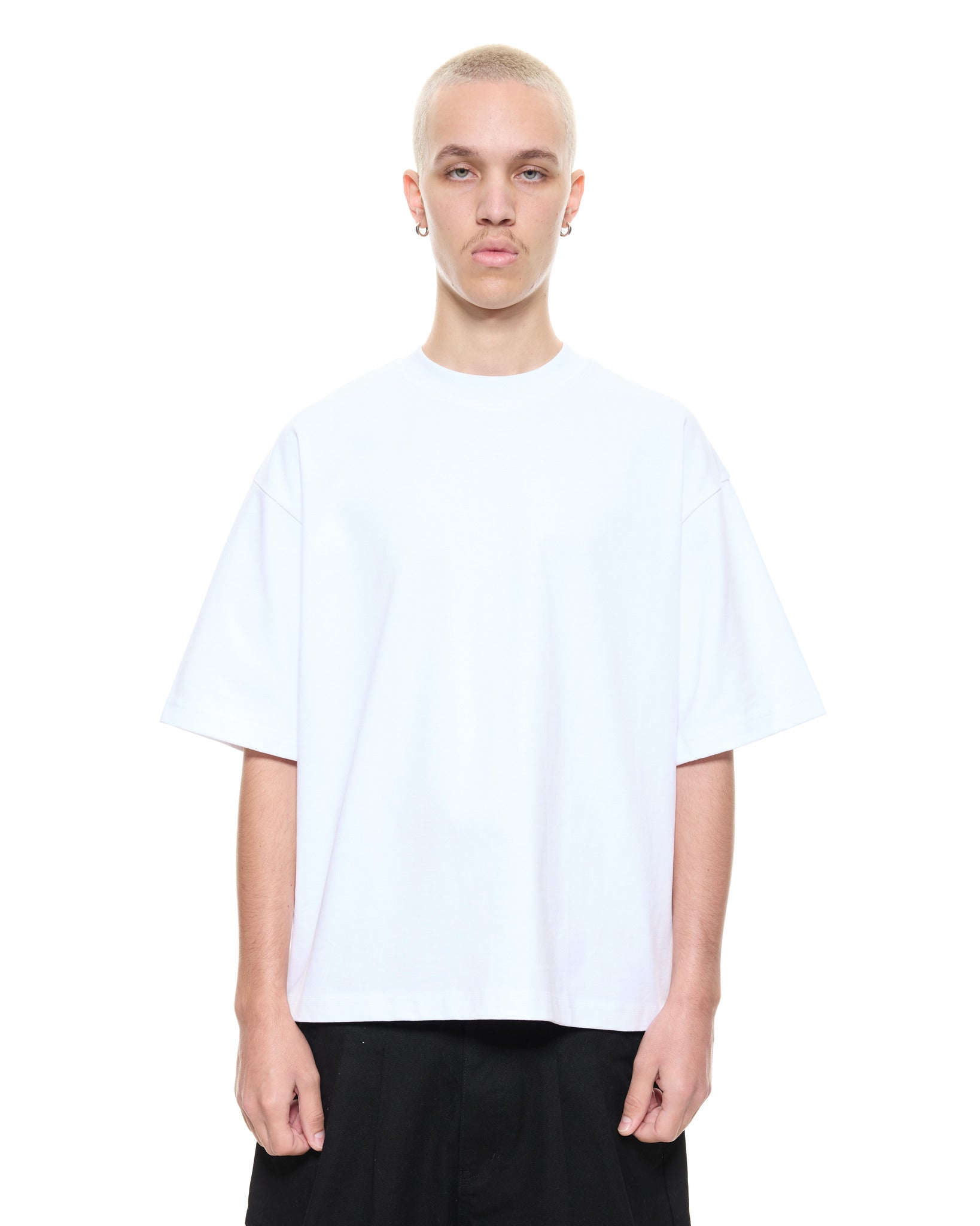SIGNATURE BLANK T-SHIRT - PURE WHITE