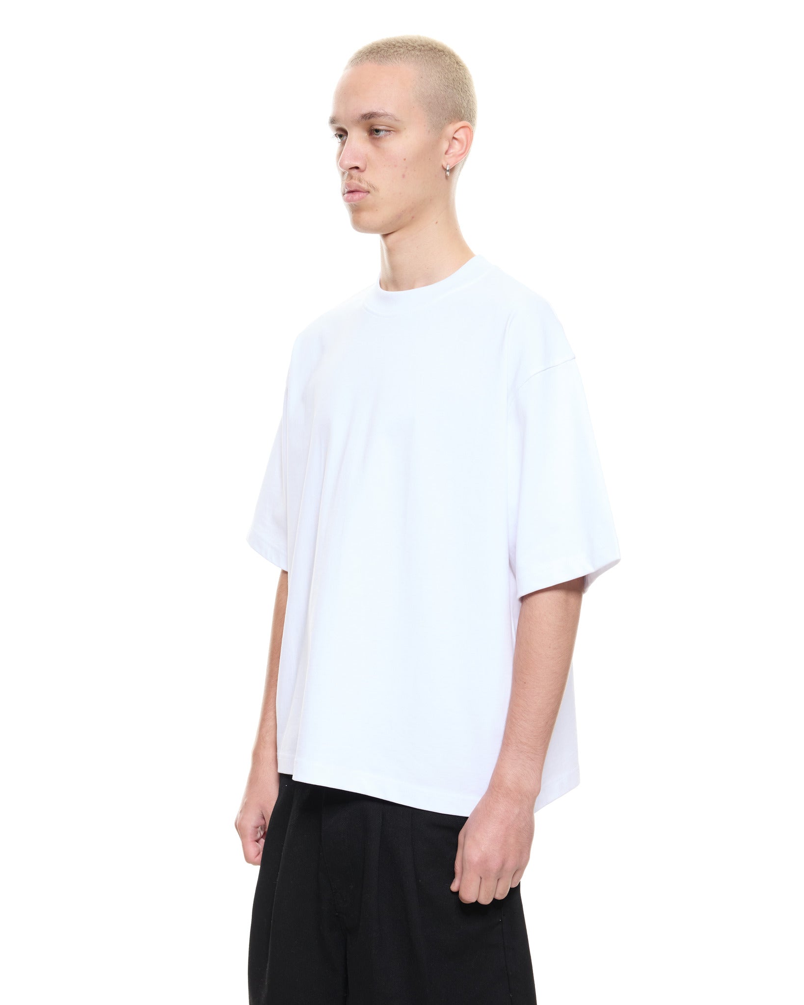SIGNATURE BLANK T-SHIRT - PURE WHITE