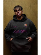 Travis Scott x Nike x FC Barcelona Spray Logo Hoodie